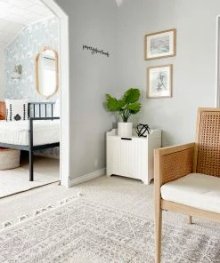 Well Woven Carina Tribal Medallion Beige Kilim-Style Rug