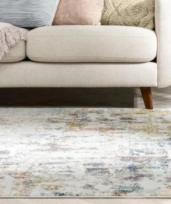 Well Woven Azura Vintage Distressed Abstract Multi Rug Global