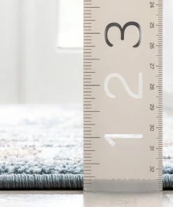 Well Woven Aryn Vintage Tribal Medallion Floral Blue Rug Global