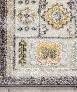 Well Woven Aryn Vintage Tribal Medallion Floral Green Rug Global