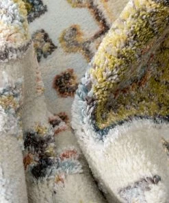 Well Woven Aryn Vintage Tribal Medallion Floral Green Rug Global