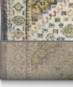 Well Woven Aryn Custom Size Runner Vintage Medallion Floral Green 27 Inch Width X Choose Your Length Hallway Runner Rug