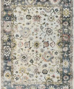 Well Woven Corinne Vintage Bohemian Oriental Ivory Rug Global