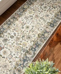 Well Woven Corinne Vintage Bohemian Oriental Ivory Rug Global