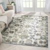Well Woven Atlas Vintage Bohemian Oriental Floral Blue Rug