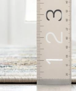 Well Woven Novalie Vintage Patchwork Botanical Border Ivory Rug