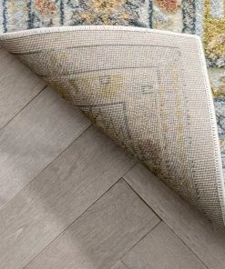 Well Woven Novalie Vintage Patchwork Botanical Border Ivory Rug