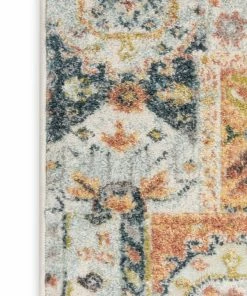 Well Woven Adilah Custom Size Runner Vintage Tribal Pattern Ivory Multi 27 Inch Width X Choose Your Length Hallway Runner Rug