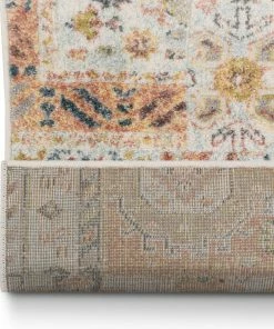 Well Woven Adilah Custom Size Runner Vintage Tribal Pattern Ivory Multi 27 Inch Width X Choose Your Length Hallway Runner Rug