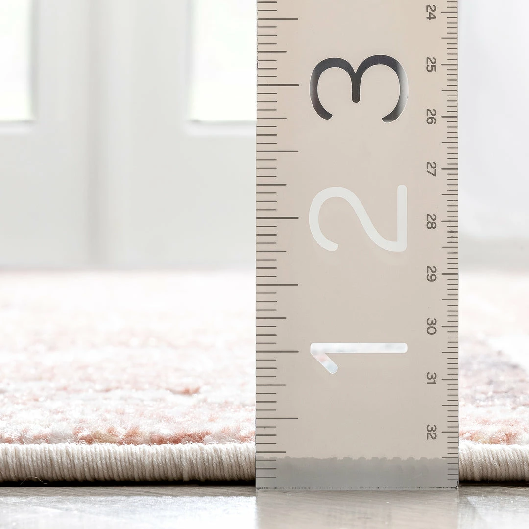 Well Woven Elizabeth Global Vintage Patchwork Pattern Blush Pink Rug 4 Well Woven Elizabeth Global Vintage Patchwork Pattern Blush Pink Rug