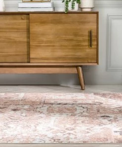 Well Woven Elizabeth Global Vintage Patchwork Pattern Blush Pink Rug 20 Well Woven Elizabeth Global Vintage Patchwork Pattern Blush Pink Rug