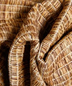 Well Woven Perry Solid Border Pattern Indoor/Outdoor Brown Textured Rug