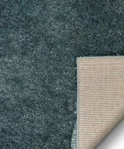 Well Woven Liza Blue Plush Shag Rug