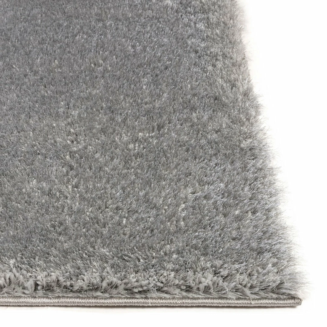 Well Woven Liza Silver Plush Shag Rug 3 Well Woven Liza Silver Plush Shag Rug