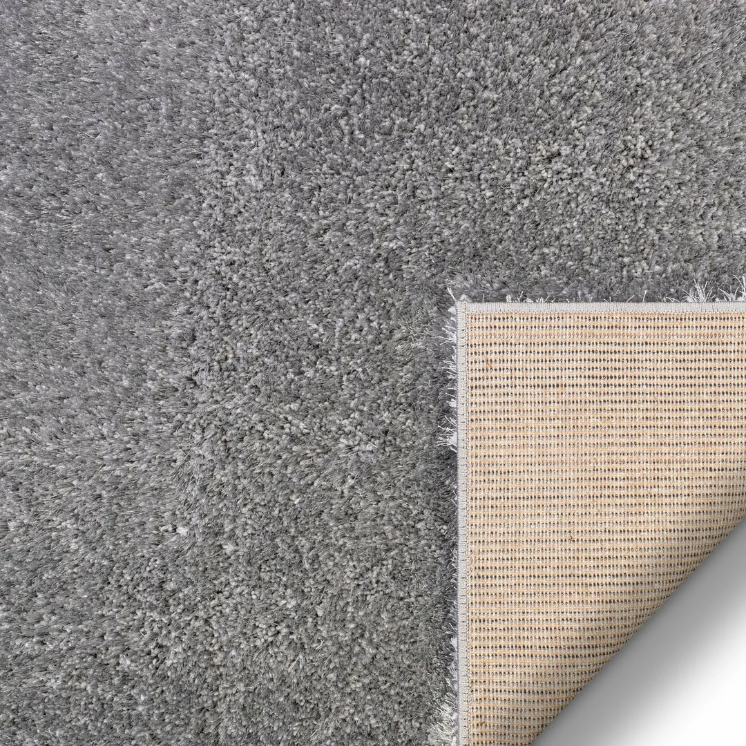 Well Woven Liza Silver Plush Shag Rug 7 Well Woven Liza Silver Plush Shag Rug