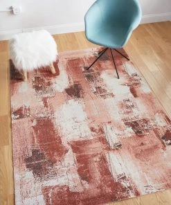 Well Woven Mandala Red Modern Rug 3'3" X 5' 8 Well Woven Mandala Red Modern Rug 3'3