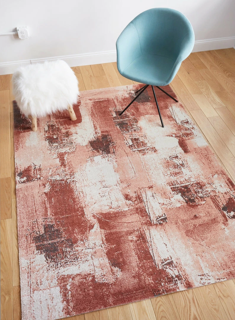 Well Woven Mandala Red Modern Rug 3'3" X 5' 4 Well Woven Mandala Red Modern Rug 3'3" X 5'