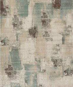 Well Woven Mandala Blue Modern Rug