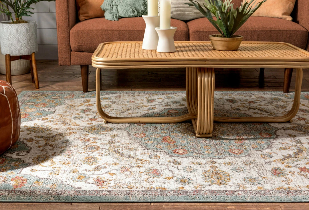 Well Woven Ana Blue Traditional Rug 4 Well Woven Ana Blue Traditional Rug