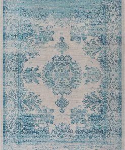 Well Woven Cannes Blue Modern Rug 3'3" X 5' Global