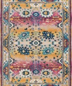 Well Woven Shera Passion Pink Traditional Rug 5'3" X 7'3"