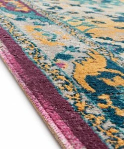 Well Woven Shera Passion Pink Traditional Rug 5'3
