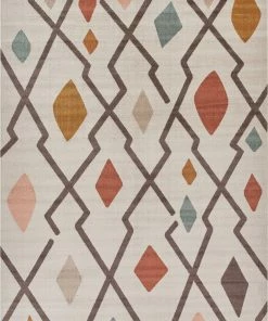 Well Woven Moroccan Santa Fe Earth Modern Rug 7'10" X 9'10"