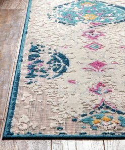 Well Woven Peri Multi Modern Rug Multi Color