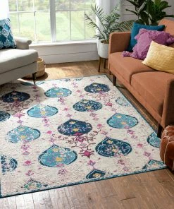 Well Woven Peri Multi Modern Rug Multi Color