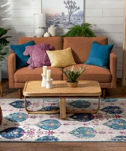 Well Woven Peri Multi Modern Rug Multi Color