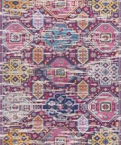 Well Woven Alora Purple Modern Rug Vintage