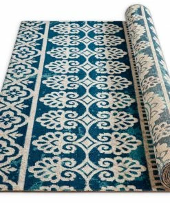 Well Woven Vintage Dorothea Blue Modern Rug