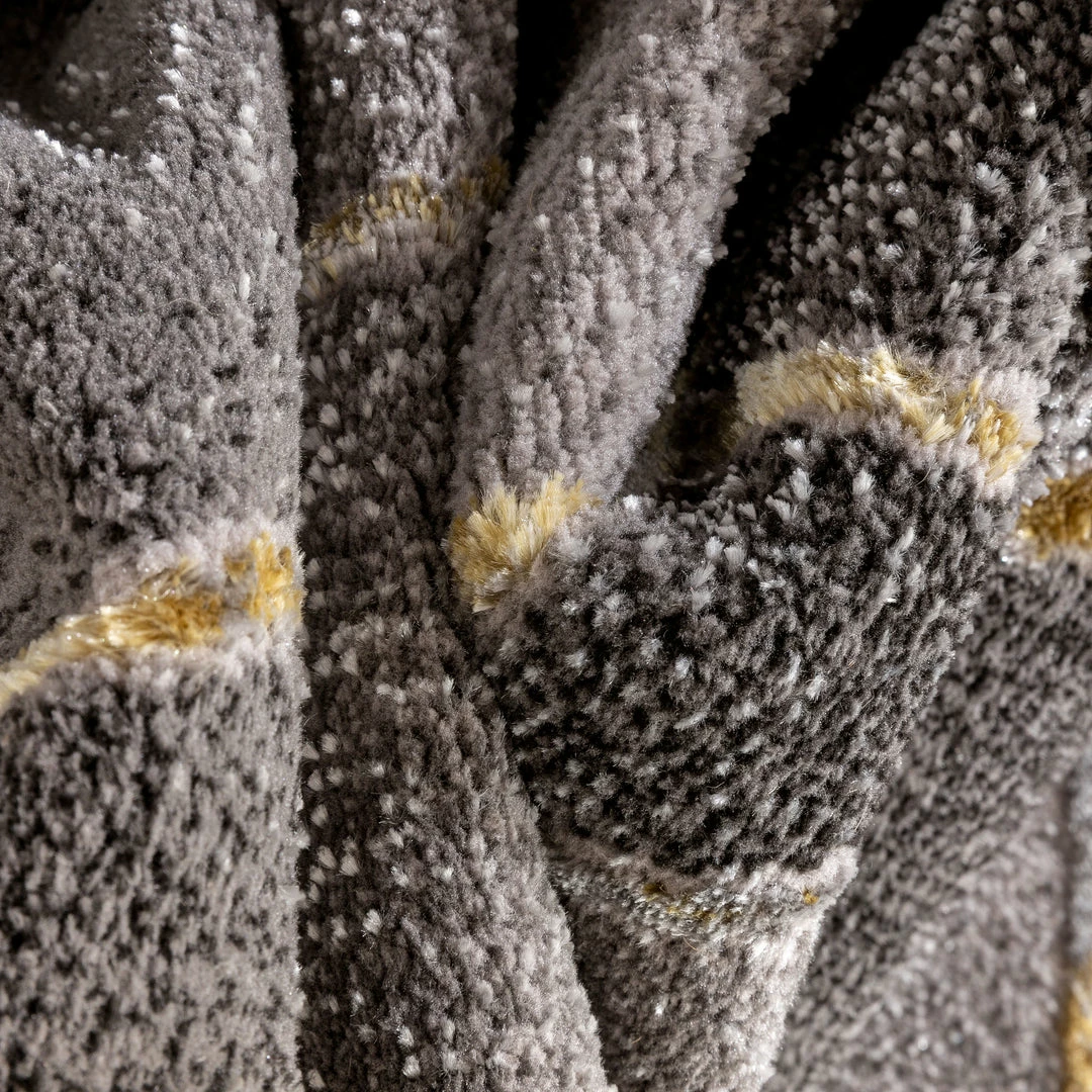 Well Woven Arthur Retro Geometric Marble Pattern Grey Glam Rug 3 Well Woven Arthur Retro Geometric Marble Pattern Grey Glam Rug