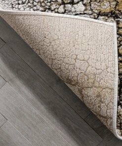 Well Woven Kenneth Retro Abstract Pattern Grey Glam Rug Geometric