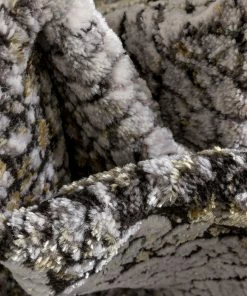 Well Woven Custom Size Runner Kenneth Retro Abstract Pattern Grey 31 Inch Wide X Choose Your Length Hallway Runner Rug Geometric