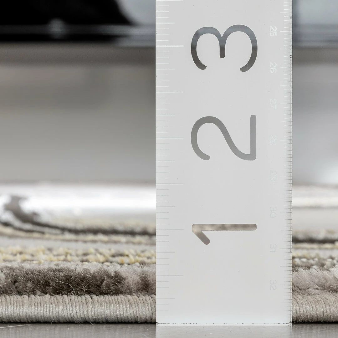 Well Woven Warren Retro Abstract Waves Grey Glam Rug Geometric 9 Well Woven Warren Retro Abstract Waves Grey Glam Rug Geometric