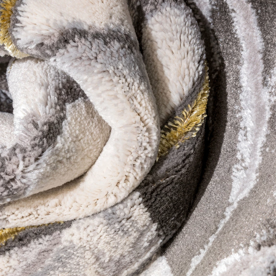 Well Woven Global Weston Retro Geometric Marble Pattern Grey Glam Rug 3 Well Woven Global Weston Retro Geometric Marble Pattern Grey Glam Rug