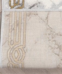 Well Woven Custom Size Runner Huntington Retro Mosaic Marble Pattern Ivory Choose Your Width X Choose Your Length Hallway Runner Rug Geometric