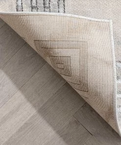 Well Woven Huntington Retro Marble Border Black Glam Rug Global