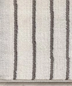 Well Woven Global Archer Retro Geometric Pattern Grey Glam Rug