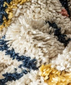 Well Woven Audi Ethnic Medallion Ivory Rainbow Shag Rug Global