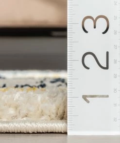 Well Woven Puma Moroccan Tribal Diamond Ivory Rainbow Shag Rug 24 Well Woven Puma Moroccan Tribal Diamond Ivory Rainbow Shag Rug