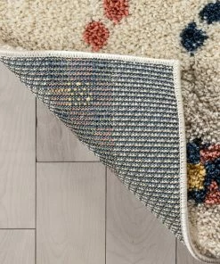 Well Woven Puma Moroccan Tribal Diamond Ivory Rainbow Shag Rug 18 Well Woven Puma Moroccan Tribal Diamond Ivory Rainbow Shag Rug