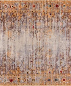 Well Woven Naomi Gold Vintage Rug Global