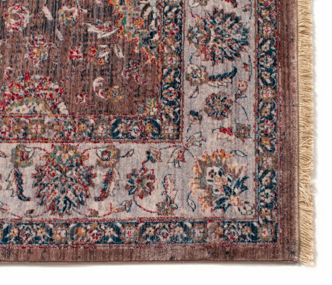 Well Woven Earth Brown Vintage Rug 5'3" X 7'7" 2 Well Woven Earth Brown Vintage Rug 5'3" X 7'7"