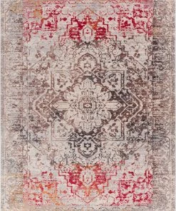 Well Woven Earth Beige Vintage Rug Global