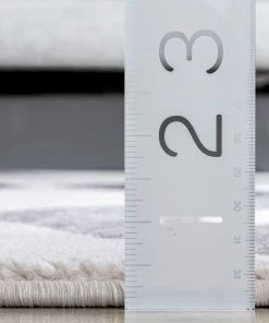 Well Woven Millie Gold Modern Zigzag Geometric 3D Textured Rug