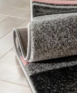 Well Woven Belle Blush Pink Modern Abstract Geometric 3D Textured Rug 14 Well Woven Belle Blush Pink Modern Abstract Geometric 3D Textured Rug