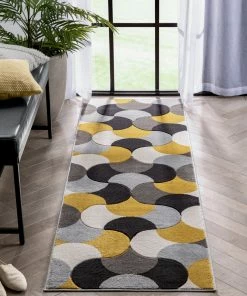 Well Woven Helena Gold Mid-Century Modern Abstract Geometric 3D Textured Rug 23 Well Woven Helena Gold Mid-Century Modern Abstract Geometric 3D Textured Rug