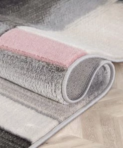 Well Woven Louisa Blush Pink Modern Geometric Boxes 3D Textured Rug 18 Well Woven Louisa Blush Pink Modern Geometric Boxes 3D Textured Rug